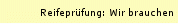 Reifepr�fung: Wir brauchen mehr Gelassenheit